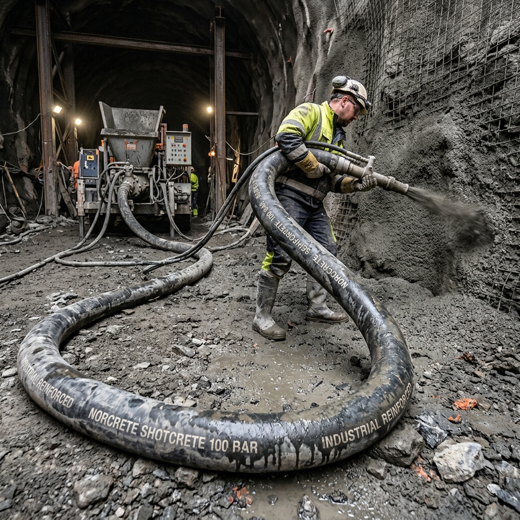 Concrete & Industrial Rubber Hoses
